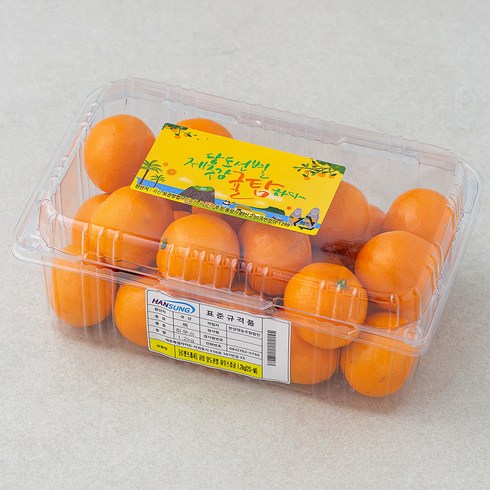귤탐 당도선별 하우스감귤 2S~M, 1.2kg, 1팩
