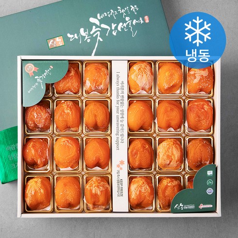 2023년 가성비 최고 대봉곶감 - 몸애조화 GAP 인증 영동 대봉반건시, 2.2kg(24과), 1개