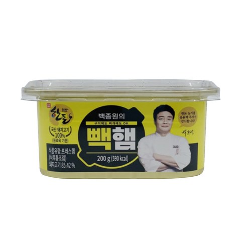 빽햄 - 백종원의 빽햄, 200g, 1개