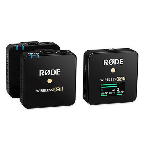 로데마이크 - 로드 Wireless GO 2 클립형 듀얼 무선 마이크, Wireless GO II Transmitter(송신기), Wireless GO II Receiver(수신기)