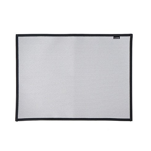 2023년 가성비 최고 방염포 - 캠핑 실리콘 코팅 방염매트 + 파우치, 그레이