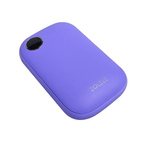 2023년 가성비 최고 충전식목난로 - 조엘리 대용량 충전식 휴대용 손난로 보조배터리 C타입, 퍼플, N3