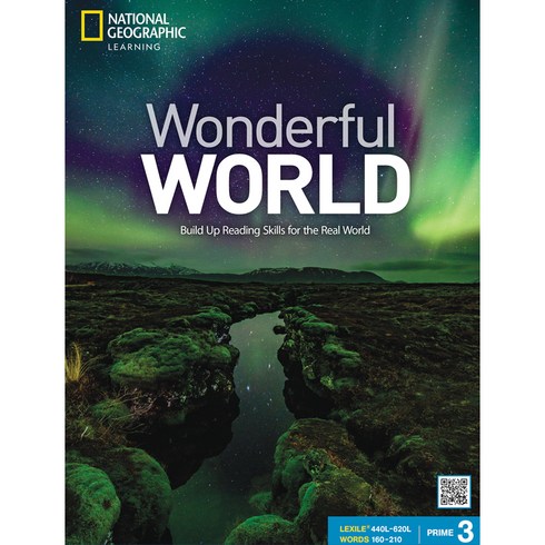 Wonderful WORLD PRIME 3 SB with App QR:Student Book with App QR Practice Note Workbook, A List