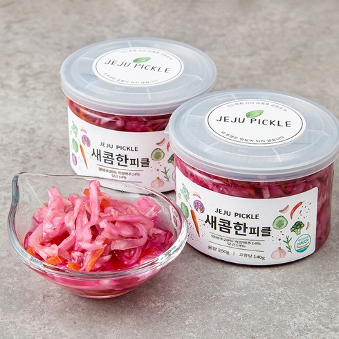 제주 새콤한 피클, 250g, 2개