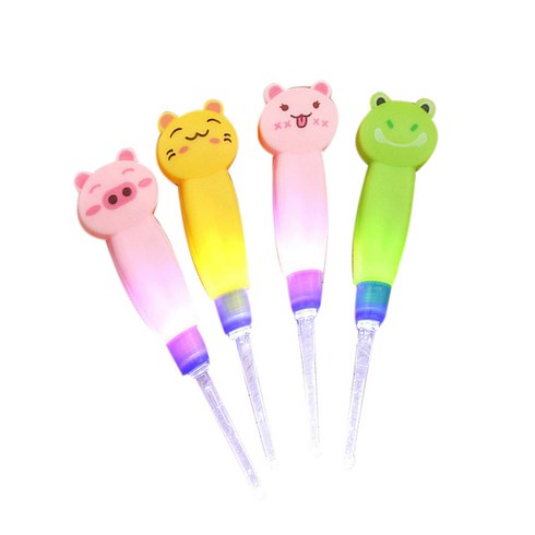 고나비 LED 캐릭터 유아귀이개 4종 세트, 1세트, 4개