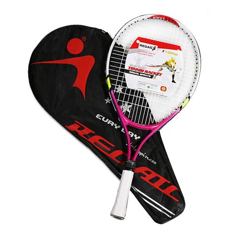 2023년 가성비 최고 테니스라켓 - VWY 입문용 테니스 라켓 + 가방 세트 Regail9991, 레드