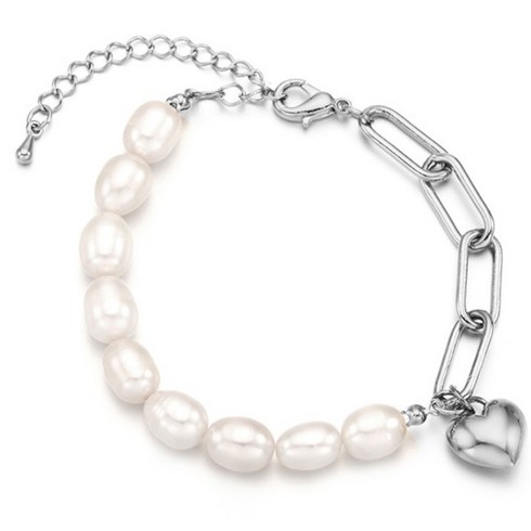 2023년 가성비 최고 티파니팔찌 - 앵브록스 여성용 darling pearl bracelet