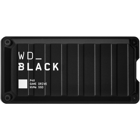 WD P40 Game Drive 휴대용 SSD 스토리지 WDBAWY0020BBK-WESN, 블랙, 2TB