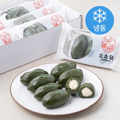 돌잔치송편 - 소소담 동부 모싯떡 (냉동), 1개, 700g