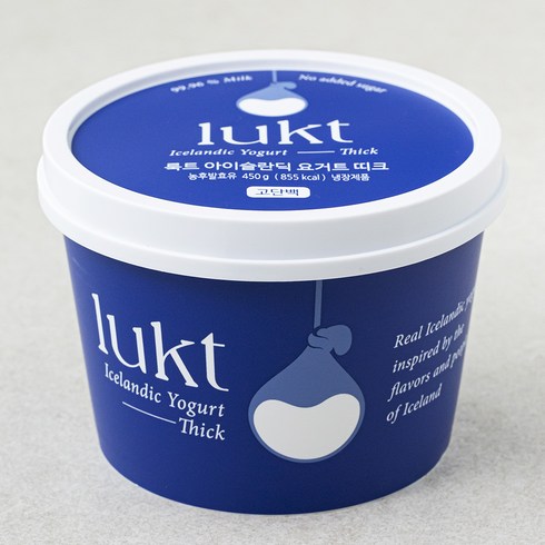 루크 - LUKT 아이슬란딕 요거트 띠크, 450g, 1개