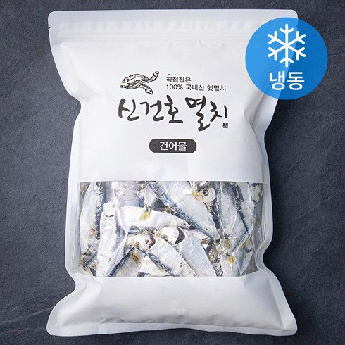 디포리 - 신건호멸치 국내산 남해안 상급 디포리 육수용 (냉동), 500g, 1개