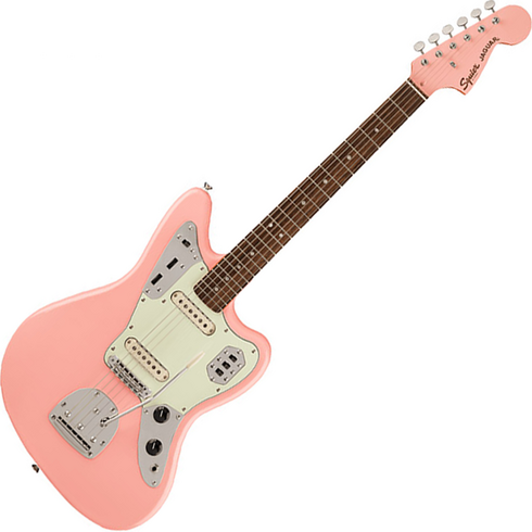 스콰이어 FSR Classic Vibe 60s Jaguar Laurel MPG MH 기타, 037-4091-556, Shell Pink