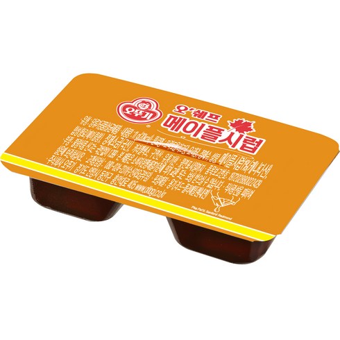오뚜기 오쉐프 일회용 메이플시럽 디스펜펙, 11g, 120개