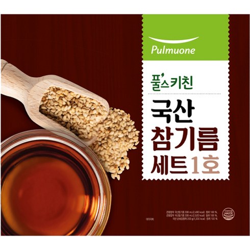 풀무원 풀스키친 국산 참기름세트 1호, 1세트