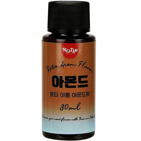 아몬드익스트랙 - 로티 아롬 아몬드향 식품 향료 30ml, 1개