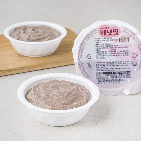 배냇밀 후기 완료기 한우토핑, 100g, 3개