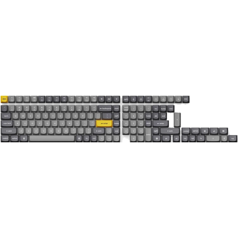 키크론 Double Shot OSA Type-A 키보드 풀세트 KR, 라이트 그레이, PBT-40, 일반형