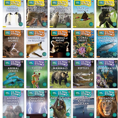 BBC Earth Do You Know 과학 리더스 세트 전 20권, Ladybird Books