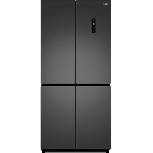 하이얼 4도어 인버터 세미빌트인 인테리어 양문형 냉장고 433L 방문설치, 스페이스 그레이, HRS445MNG