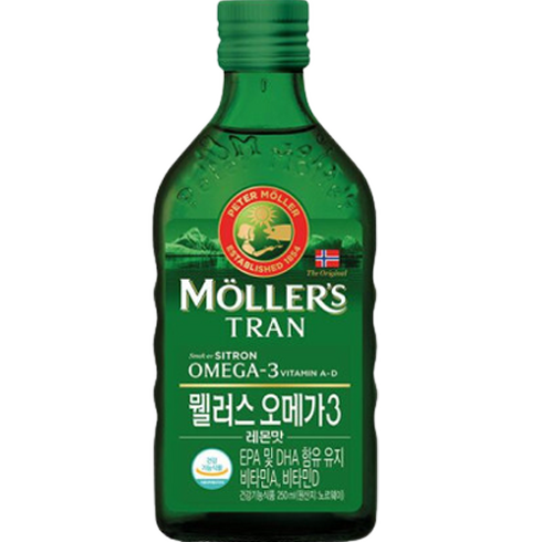 뭴러스 오메가3 레몬맛, 250ml, 1개