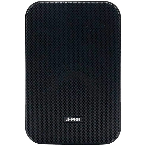제이프로 업소용 패시브 벽걸이 스피커 80W 블랙, PRO-90