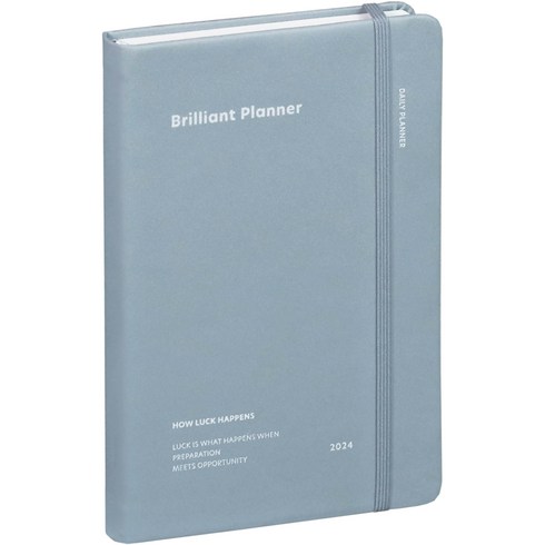 아이코닉 2024 브릴리언트 데일리 플래너 일기장 다이어리, 03 PALE BLUE, 1개