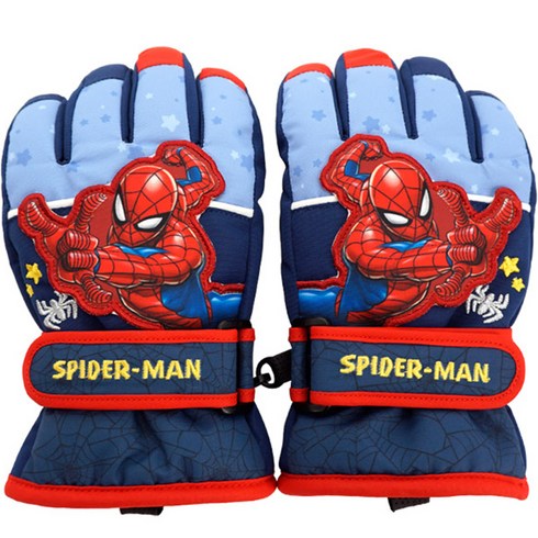 2023년 가성비 최고 스파이더스키장갑 - 마블 아동용 스파이더맨 스타 입체 방한장갑 MGMVG50068