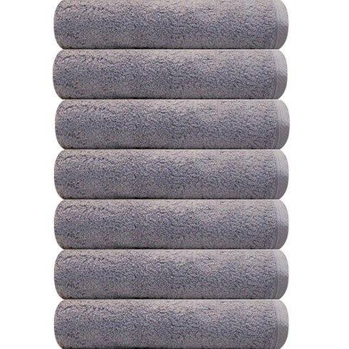 송월타올 헤비 호텔수건 180g 40수, 그레이, 7개