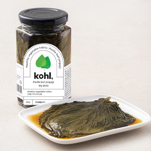 콜 깻잎 장아찌, 320g, 1개