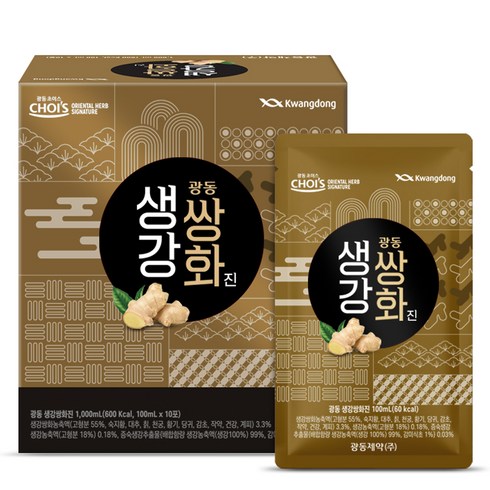 광동초이스 생강쌍화진, 1000ml, 1개