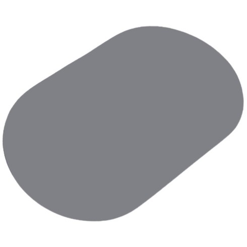 MUAMUA 빨아쓰는 논슬립 규조토 발매트, 다크그레이, 1개