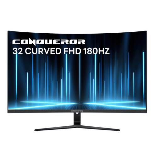 빅트랙 컨커러 80cm FHD 1500R 180Hz 1ms 커브드 게이밍 모니터 32CM18001 무결점, 32CM18001(무결점)