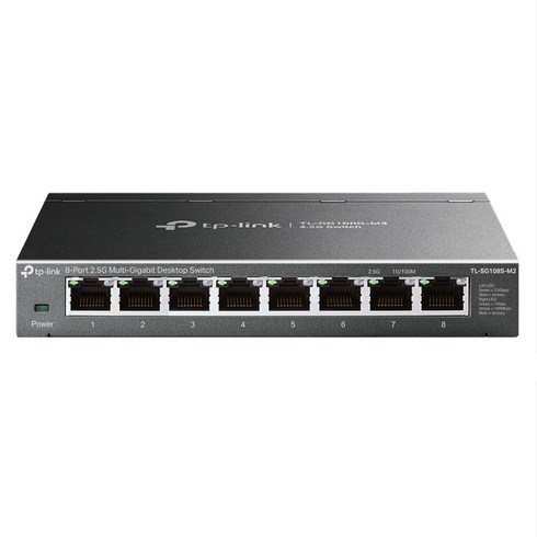 tl-sg108 - 티피링크 8포트 2.5G 멀티 기가비트 데스크탑 스위치, TL-SG108S-M2