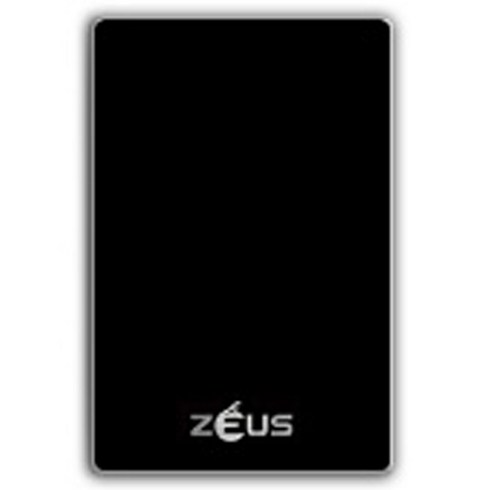 제우스 외장하드 Zeus Z1 + USB C 케이블 + 젠더 세트, 블랙, 500GB