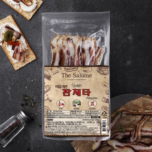 더 살루미 이탈리안 판체타, 50g, 1개