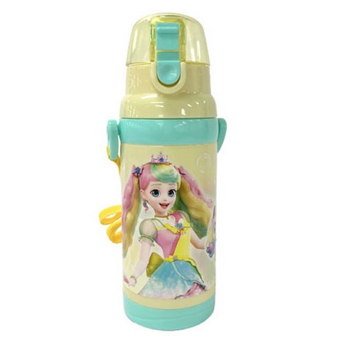 르번 새콤달콤 캐치티니핑 안심락 원터치 스트랩 물통, 포실핑, 470ml, 1개