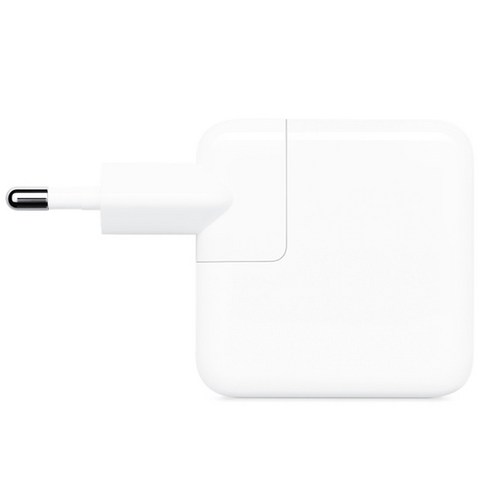 맥북에어충전기 - Apple 정품 30W USB-C 전원 어댑터 MW2G3KH/A, 화이트, 1개