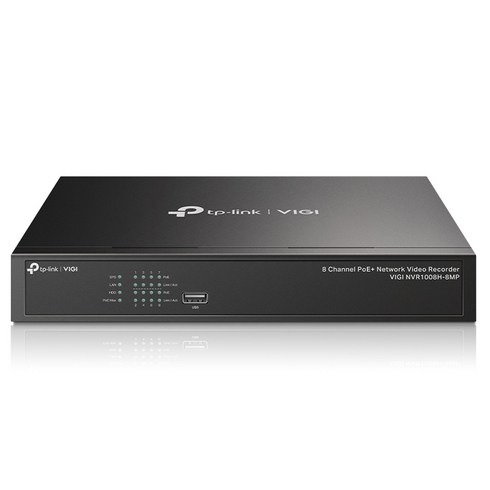 VIGI NVR1008H-8P 부속품 - 티피링크 VIGI 8 채널 PoE+ 네트워크 비디오 녹화기, VIGI NVR1008H-8MP, 1개