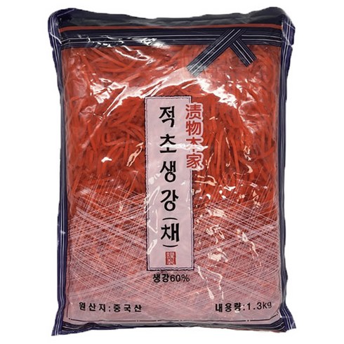 베니쇼가 - 토호식품 적초생강 채, 1개, 1.3kg