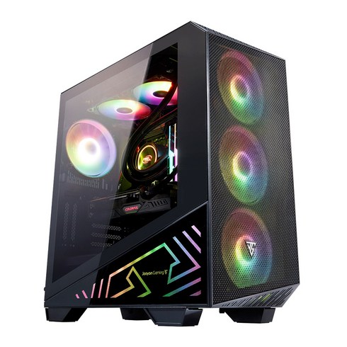 주연테크 2024 리오나인 익스트림 라이젠5 라이젠 7000 시리즈 지포스 RTX 4060, 블랙, 32GB, 3TB, WIN11 Home, D775F46WNS