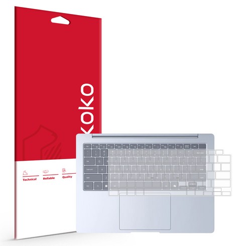 NT940XMA-KA01B - 스코코 갤럭시북4 엣지 NT940XMA 슬림 TPU 키보드 키스킨, 1개