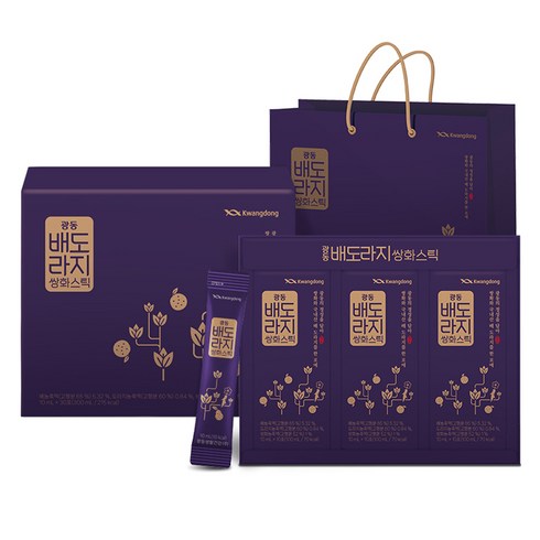 광동 배도라지 쌍화스틱 10p, 100ml, 3개