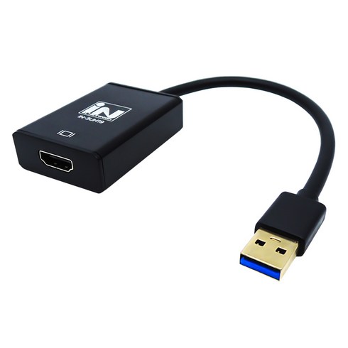 usb3.0tohdmi - 인네트워크 USB 3.0 to HDMI 변환 컨버터, 1개, IN-3UH19