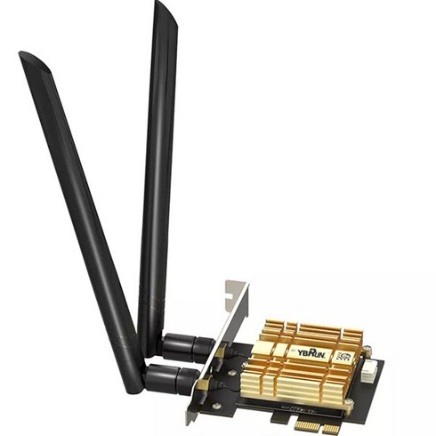 ax210ngw - PCIe 와이비런 데스크탑 무선랜카드 INTEL AX210NGW WiFi6 데스크탑용, MR-N2201, 1개