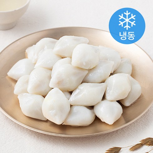 송편 - 창억떡 쫄깃하고 달콤한 흰찐송편 (냉동), 250g, 3팩