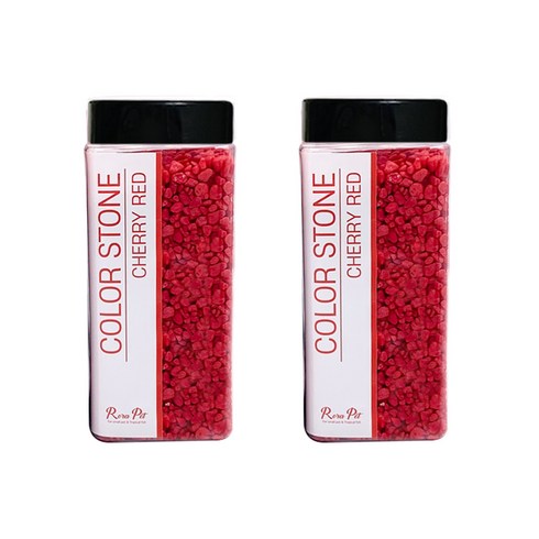 로라펫 컬러스톤 750g, 체리레드, 2개