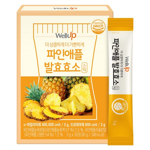 로엘 파인애플 발효효소 30p, 90g, 1개