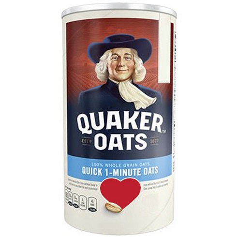 2023년 가성비 최고 quakeroatmeal - 퀘이커 오트밀, 1.19kg, 1개