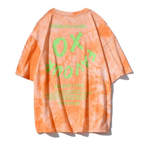 2023년 가성비 최고 타이다이티셔츠 - 마켓A 오엑스 타이다이 반팔 티