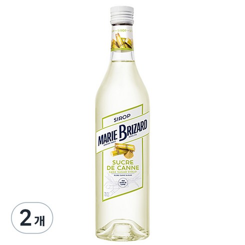 마리브리자드시럽 - 마리브리자드 사탕수수 시럽, 700ml, 2개